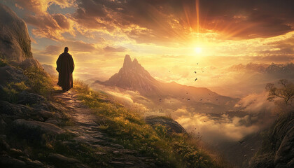 Obraz premium landscape Christian