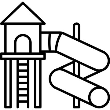 recommend clip art: Water Slide Icon