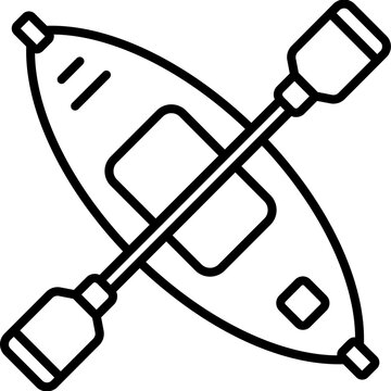 recommend clip art: Water Rafting Icon