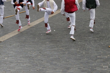 Basque folk dance exhibition