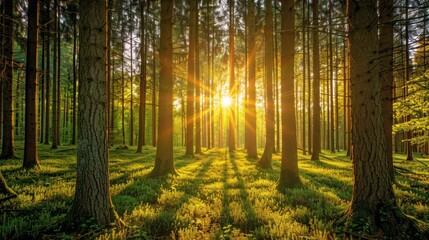 Obraz premium Nature Connection: Connecting with the outdoors and nature. It positively impacts mood, reduces stress, and supports better physical health. 