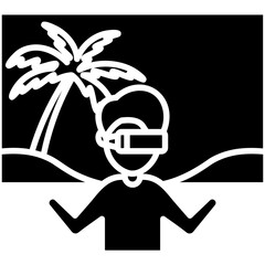 Vr Travel Icon