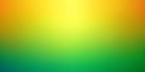 Fototapeta premium Smooth gradient background with abstract green yellow and orange hues AI-Created Content
