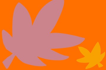 This is an illustration of autumn leaves.