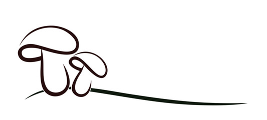 The symbol with a forest mushrooms.
