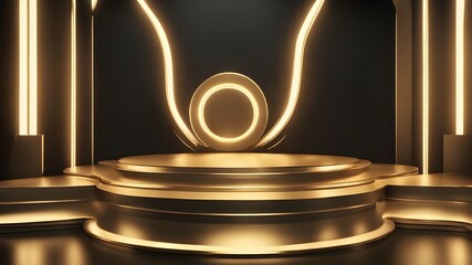 Podium 3D stage platform