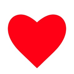 Heart, red heart, heart shape, illustration of heart