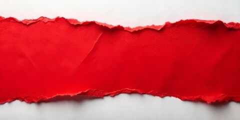 red ripped paper background texture Creative AI