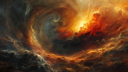 Abstract surrelism meets the seething solar landscape image.