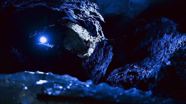 Ancient ice cave