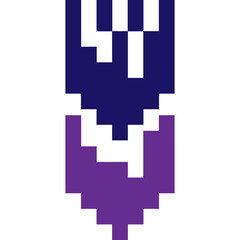 Down Arrow Pixel Art