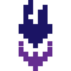 Down Arrow Pixel Art