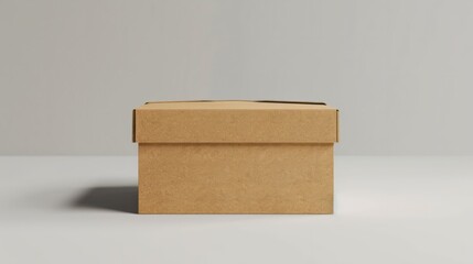 Cardboard Box Mockup