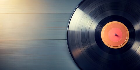 Schallplatte Vinyl Schellack Vinylscheibe Scheibe Platte Generative AI