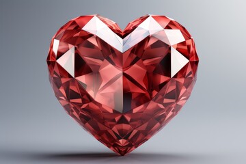 Fototapeta premium Elegant Pink Heart Ornaments.