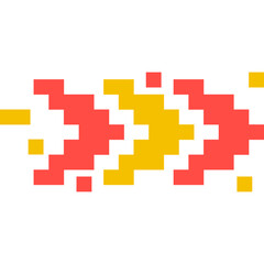 Next Arrow Pixel Art