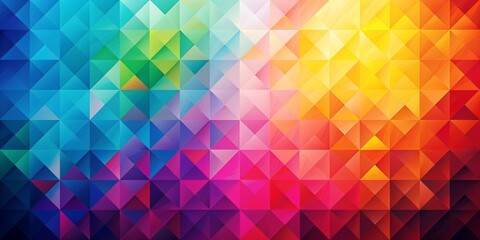 abstract colorfull modern geometric background for wallpaper Generative AI
