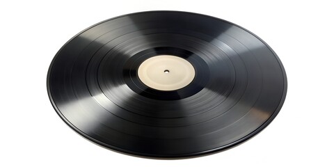 Obraz premium Schallplatte Vinyl Schellack Vinylscheibe Scheibe Platte AI-Generated Content