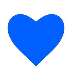 heart of color, heart of the blue, heart shape