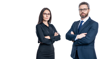 businesspeople together while having a meeting in the office. businesspeople working on business project. collaborating on a new business project. businesspeople isolated on white. business day