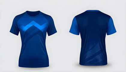 Tshirt blue navy modern style collection jersey 7