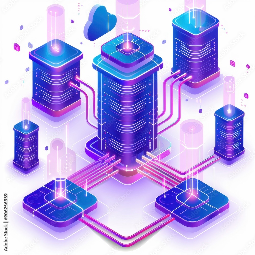 Poster decentralized hosting platform with peer-to-peer networks, robust and reliable.