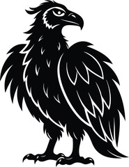 eagle isolated on white background