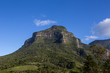 View of Mount Gower and Mount Lidgbird, Lord Howe Island, Australia.