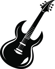 Fototapeta premium electric guitar vector illustration