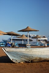 Serene vacation by the red sea. Hurghada, Egypt.