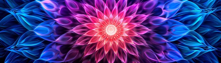 Obraz premium Intricate mandala design representing harmony and unity, colorful patterns, detailed digital art, symbol of alliance and balance, vibrant and symmetrical composition 8K , high-resolution, ultra HD,up3