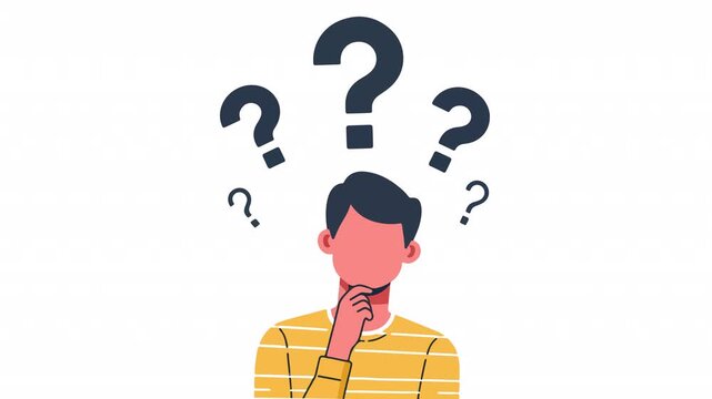 People Are Thinking Animation 4K On Alpha