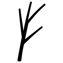 Branch Line Vector Illustration 