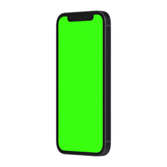 Greenscreen display left phone