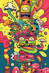 easy bud comic style