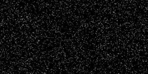 Abstract Grunge texture overlay with fine grains isolated on white background. Black glitter texture abstract background banner.