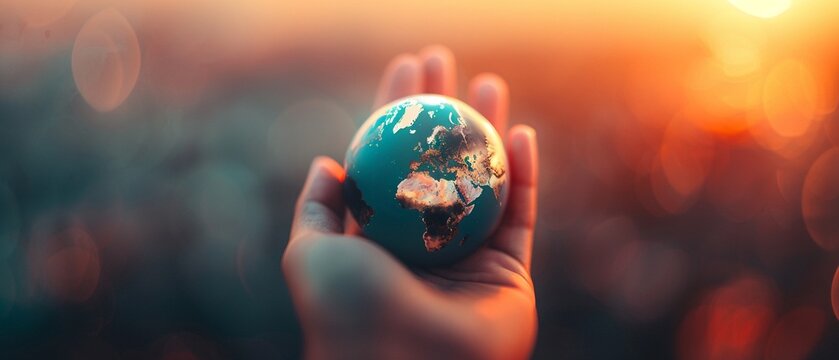A vivid peace sign superimposed on a planet with an impactful caption, representing international tranquility and goodwill 8K , high-resolution, ultra HD,up32K HD