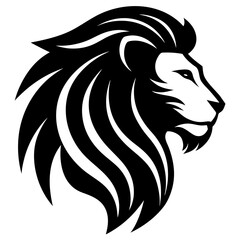 lion head line art vector, Lion head face logo vector art, Lion Head