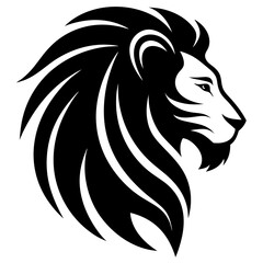 lion head line art vector, Lion head face logo vector art, Lion Head