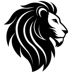 lion head line art vector, Lion head face logo vector art, Lion Head