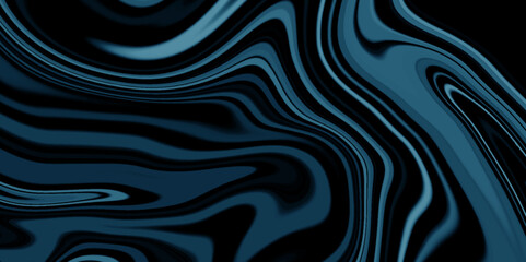 Abstract liquid wave background texture. Trendy dark liquid marble style. Ideal for web, advertisement, prints, wallpapers.