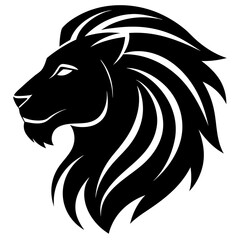 lion head line art vector, Lion head face logo vector art, Lion Head