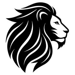 lion head line art vector, Lion head face logo vector art, Lion Head