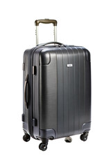 Travel suitcase, travel bag isolated on white background
