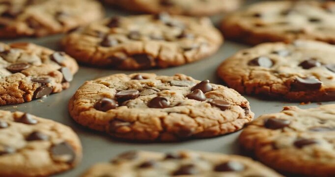half baked chocolate cookies
