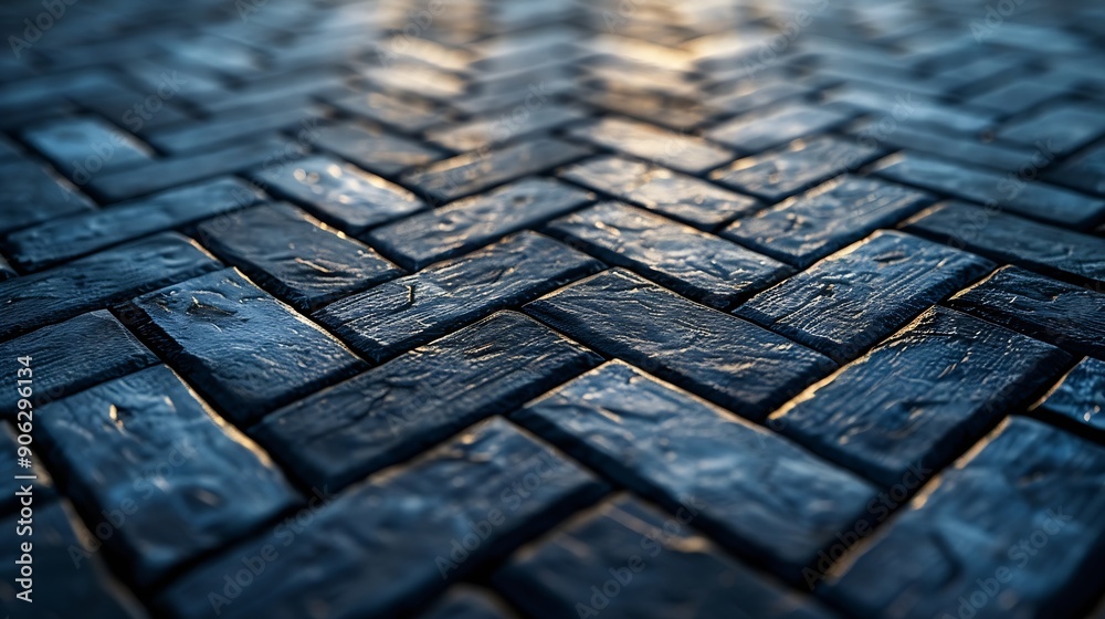 Poster herringbone floor texture wall pattern sidewalk flooring pavement paper footpath wallpaper material 