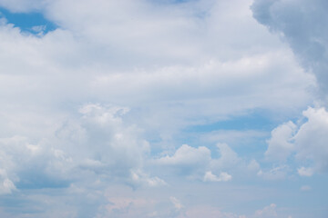 blue sky with clouds