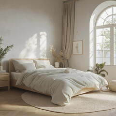 Scandinavian Minimal Bedroom
