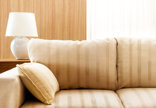 Interior Furniture Sofa Mockup