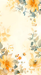 A watercolor background background illustration